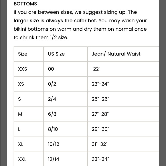 Women’s Midori striped bikini matching set - Picture 10 of 10